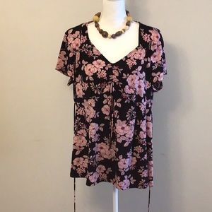 Motherhood maternity blouse v neck size XL
